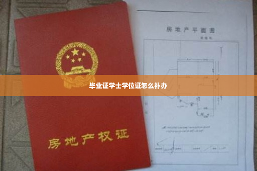 毕业证学士学位证怎么补办