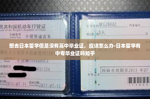 想去日本留学但是没有高中毕业证，应该怎么办-日本留学有中专毕业证吗知乎